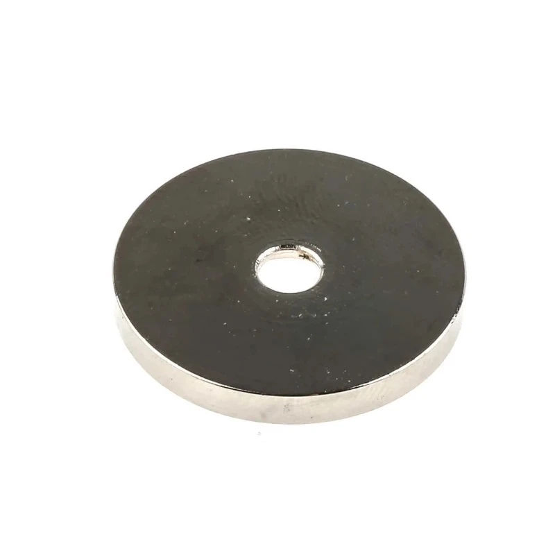 RS PRO Counterpart for 20/25 mm Holding Magnet Armature Plate, Nickel-Plated Steel, 25 mm Diameter 739-3264
