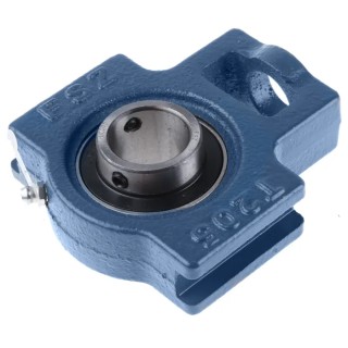 RS PRO Ball Bearing Unit Cast Iron Housing 25 mm Inside Diameter 7.8kN Static Load Rating UCT205