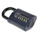 Squire Combination Padlock Die Cast Weatherproof 10 mm Shackle, 6 mm Body CP60