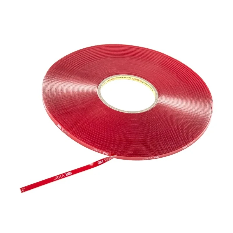 3M 4910F VHB Clear Acrylic Foam Tape Double Sided 6mm x 33m x 1mm Thick 3M 4910 6mm x 33m