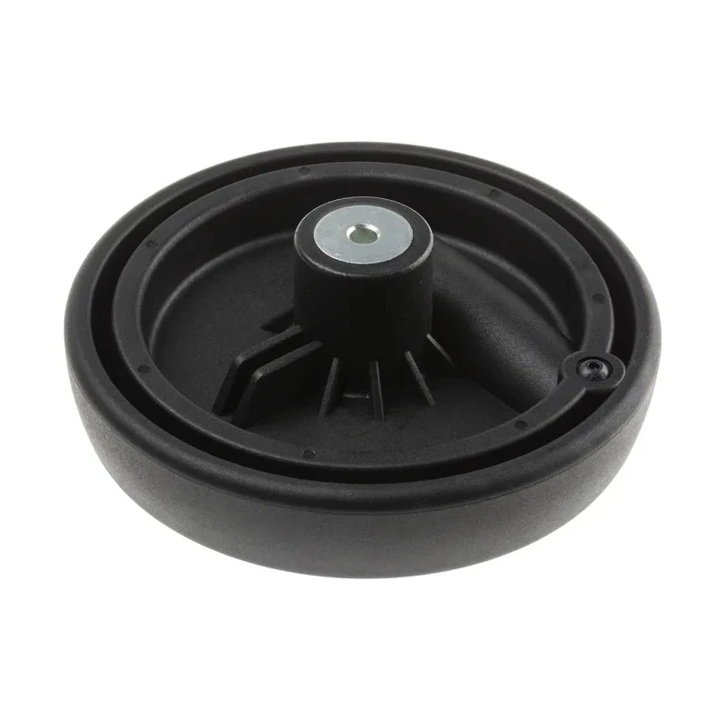 RS PRO Black Thermoplastic Hand Wheel, 175 mm Diameter, Fold Away Revolving Handle 702-7850