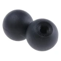 RS PRO Black Polyamide 6 Ball Clamping Knob Threaded Hole 20 mm 702-7790