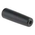 RS PRO Tapered Handle, Female Thread M8 x 12 mm Insert Length, Fibreglass Reinforced Nylon, Black, 90 mm Length 702-7762