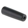 RS PRO Tapered Handle, Female Thread M8 x 12 mm Insert Length, Fibreglass Reinforced Nylon, Black, 90 mm Length 702-7762