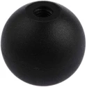 RS PRO Black Polyamide 6 Ball Clamping Knob, Threaded Hole, 45 mm Diameter 702-7784