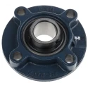RS PRO Four-Bolt Normal Duty Cast Iron Flange Bearing Unit 35mm Inside Diameter UCFC207