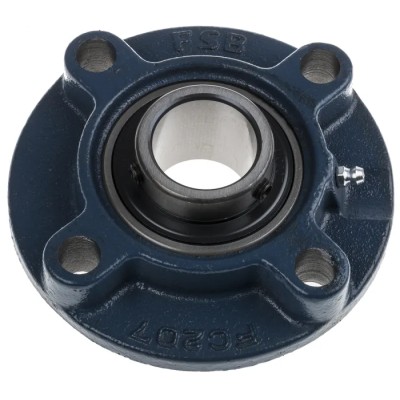 RS PRO Four-Bolt Normal Duty Cast Iron Flange Bearing Unit 35mm Inside Diameter UCFC207