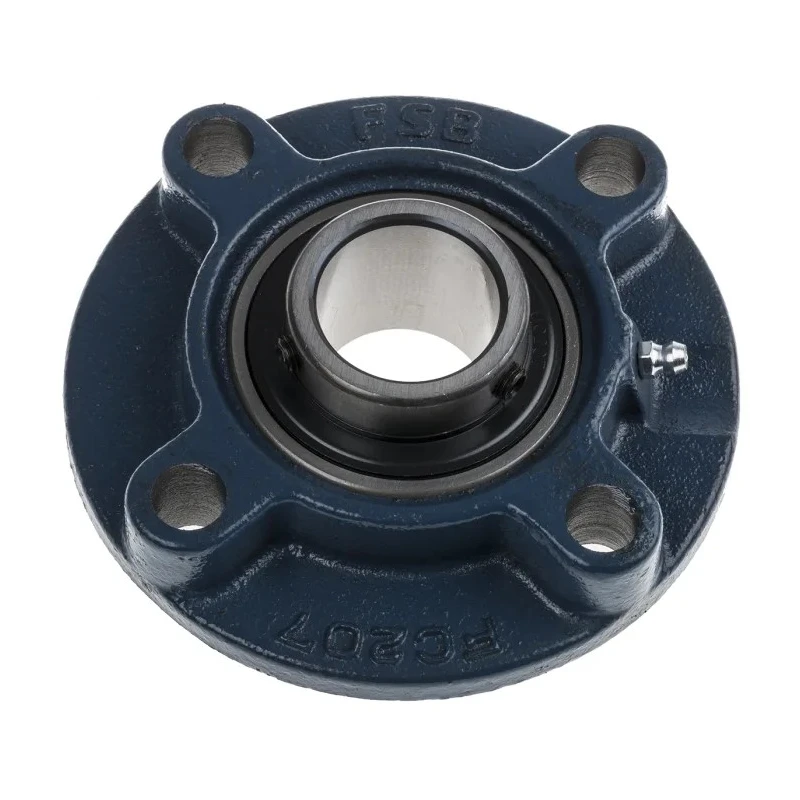 RS PRO Four-Bolt Normal Duty Cast Iron Flange Bearing Unit 35mm Inside Diameter UCFC207