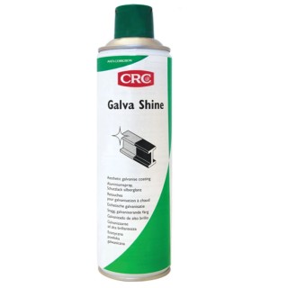 CRC 500 ml Grey Gloss Spray Paint Water-Based Protective Coating for Metal Surfaces 32319