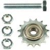 Resatec 15 Tooth Through Bore Galvanised Steel Sprocket KS1/2X10