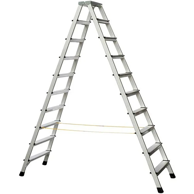 Zarges Aluminium 10 Steps Step Ladder 2.2m Open Length Model 41270