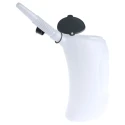 RS PRO 2L High Density Polyethylene Laboratory Carboy Bottle, Chemical Resistant, 290mm Length 703-1105