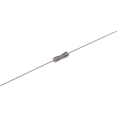 Schurter Non-Resettable Wire Ended Fuse Axial 2A 250V ac Ceramic Body Time Delay 35A Breaking Capacity 8020.0517.PT