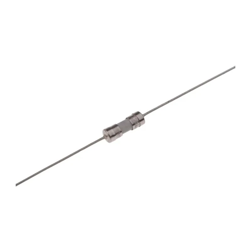 Schurter Non-Resettable Wire Ended Fuse Axial 2A 250V AC Ceramic Body 8020.0517.PT