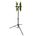 Unilite Heavy-Duty Aluminium Tripod Work Light Stand with Magnetic Plate for 4 Site Lights TRIPOD-360