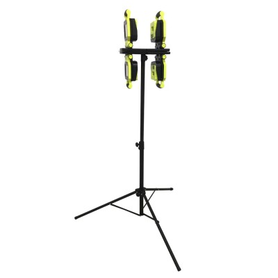Unilite Heavy-Duty Aluminium Tripod Work Light Stand with Magnetic Plate for 4 Site Lights TRIPOD-360