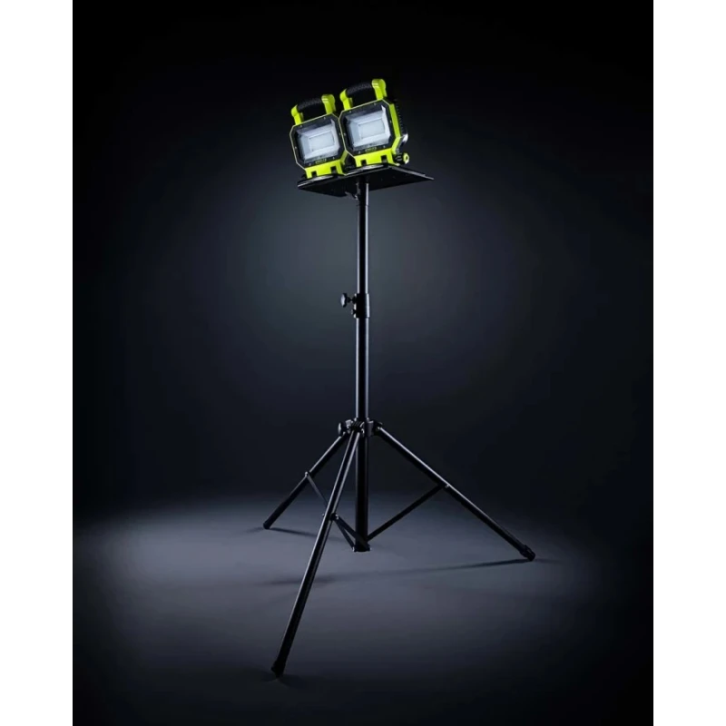 Unilite Heavy-Duty Aluminium Tripod Work Light Stand with Magnetic Plate for 4 Site Lights TRIPOD-360