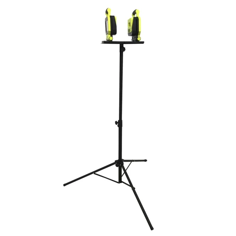Unilite Heavy-Duty Aluminium Tripod Work Light Stand with Magnetic Plate for 4 Site Lights TRIPOD-360