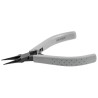 Facom 1-Piece Round Nose Plier, 120mm Overall Length, 22mm Jaw, Steel, ESD Safe, Comfort Grip Handle 424.MT