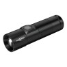 Ansmann Black Aluminium LED Torch Rechargeable 300 lm, USB Charging, IP54, 98.5 mm 1600-0247