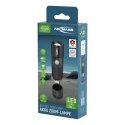 Ansmann Black Aluminium LED Torch Rechargeable 300 lm, USB Charging, IP54, 98.5 mm 1600-0247
