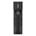 Ansmann Black Aluminium LED Torch Rechargeable 300 lm, USB Charging, IP54, 98.5 mm 1600-0247
