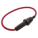 Schurter 6.3A In-line Fuse Holder for 6.3 x 32 mm Fuse, 32V DC, Thermoplastic Body 8601.2005.08