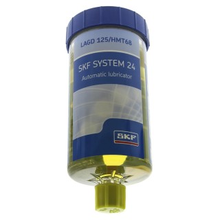 SKF LHMT 68 Single Point Automatic Dispenser 125 ml, Transparent, LHMT 68 Oil Compatible LAGD 125/HMT68