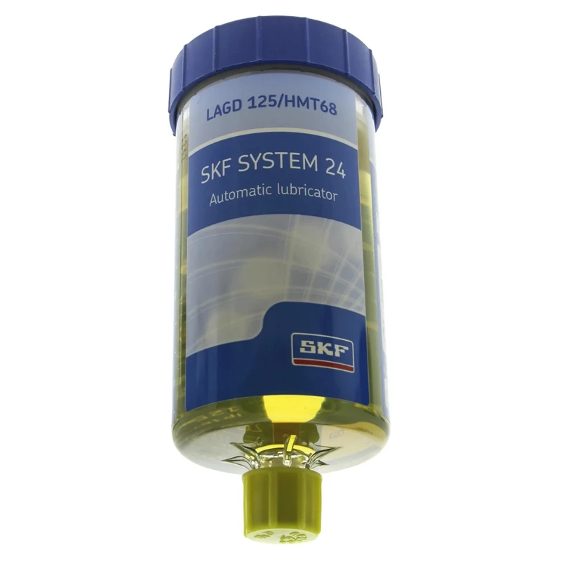 SKF LHMT 68 Single Point Automatic Dispenser 125 ml, Transparent, LHMT 68 Oil Compatible LAGD 125/HMT68