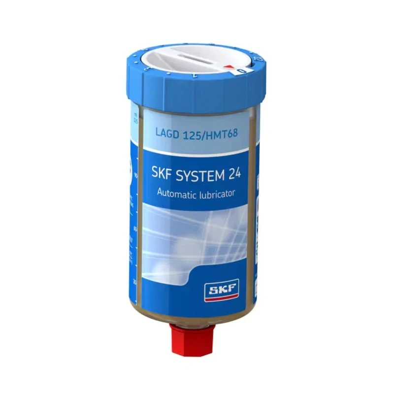 SKF LHMT 68 Single Point Automatic Dispenser 125 ml, Transparent, LHMT 68 Oil Compatible LAGD 125/HMT68