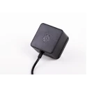 Raspberry Pi 5.1V 3A USB Type C Power Supply with EU Plug, 1.5 m Black Cable RPI4 PSU EU BLACK