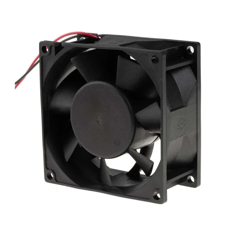 RS PRO Axial Fan 48V DC 14W 168.2 m³/h 6300 RPM Ball Bearing Square Frame 80mm 703-3442