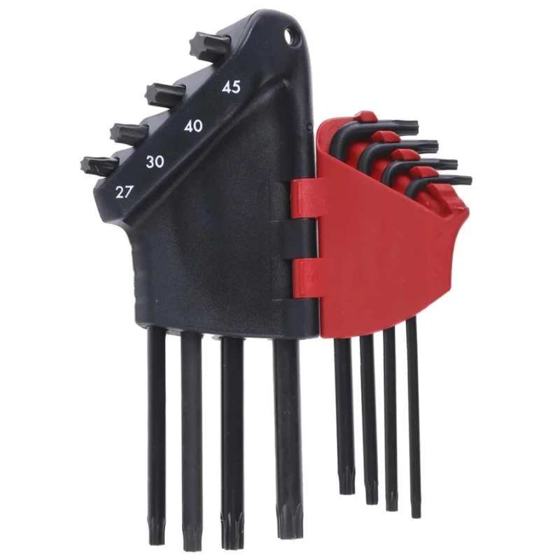 Facom 8-Piece Long Arm Torx Key Set 89.JP8AL, Compliant with Torx and Resistorx Specifications