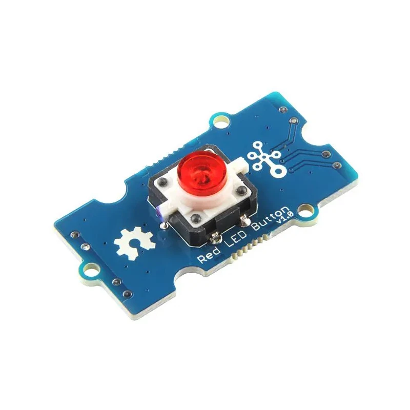 Seeed Studio Button Development Kit with Grove Yellow, Blue LED, Red LED Buttons 111020044