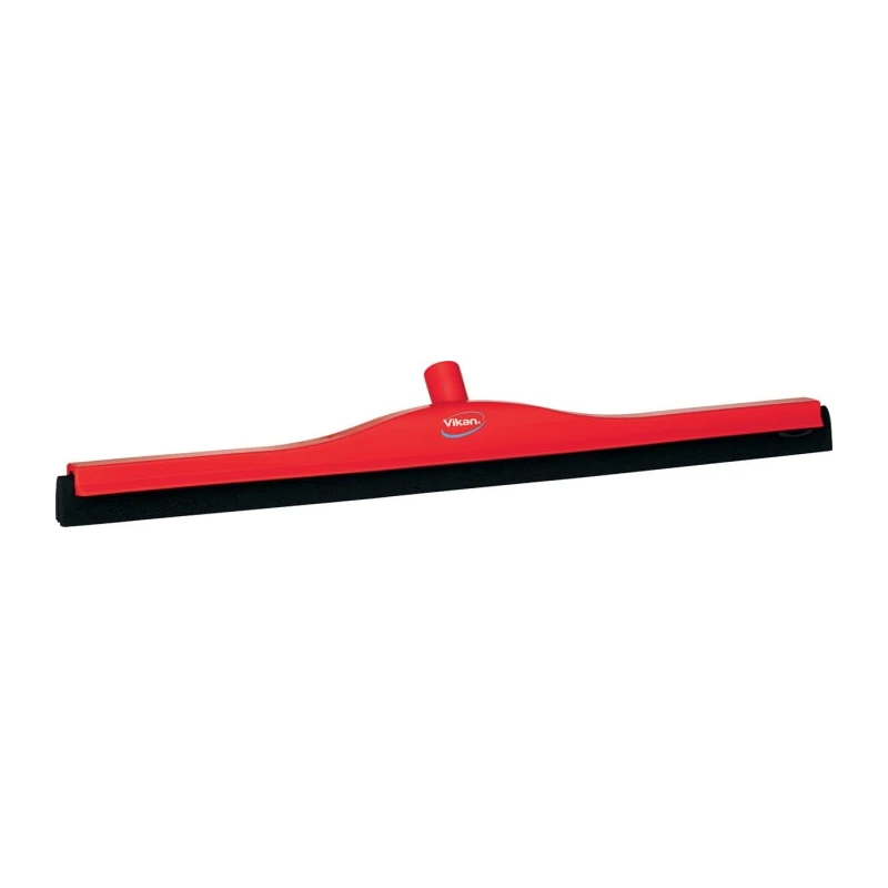 Vikan Red Double-Bladed Cell Rubber Squeegee 110mm Height x 80mm Width x 700mm Depth for Industrial Cleaning 77554