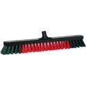 Vikan Garage Broom Black with Polyvinyl Chloride Bristles 665mm Width 311752