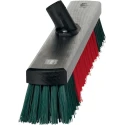 Vikan Garage Broom Black with Polyvinyl Chloride Bristles 665mm Width 311752