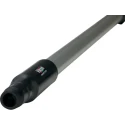 Vikan Black Anodised Aluminium Polypropylene Telescopic Brush Handle 1.6 m for Use with Vikan Water Brushes 297152