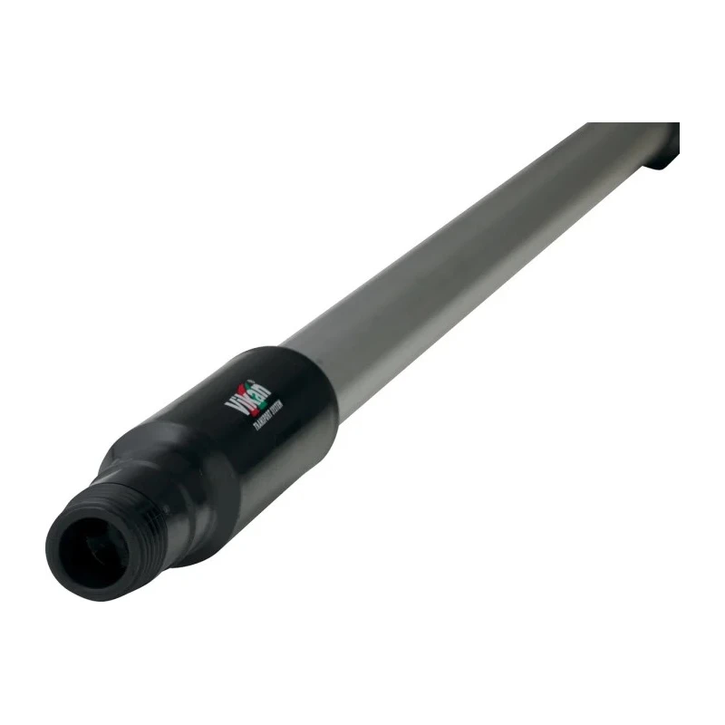 Vikan Black Anodised Aluminium Polypropylene Telescopic Brush Handle 1.6 m for Use with Vikan Water Brushes 297152
