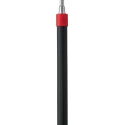 Vikan Black Anodised Aluminium Polypropylene Telescopic Brush Handle 1.6 m for Use with Vikan Water Brushes 297152