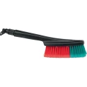 Vikan Black Scrubbing Brush, 50 mm Bristle Length, Polyester Bristle Material, 360 mm Length, 60 mm Width, 105 mm 525452