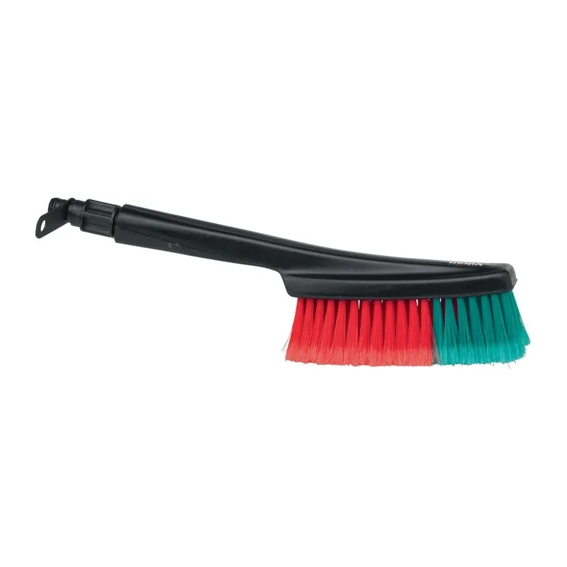 Vikan Black Scrubbing Brush, 50 mm Bristle Length, Polyester Bristle Material, 360 mm Length, 60 mm Width, 105 mm 525452