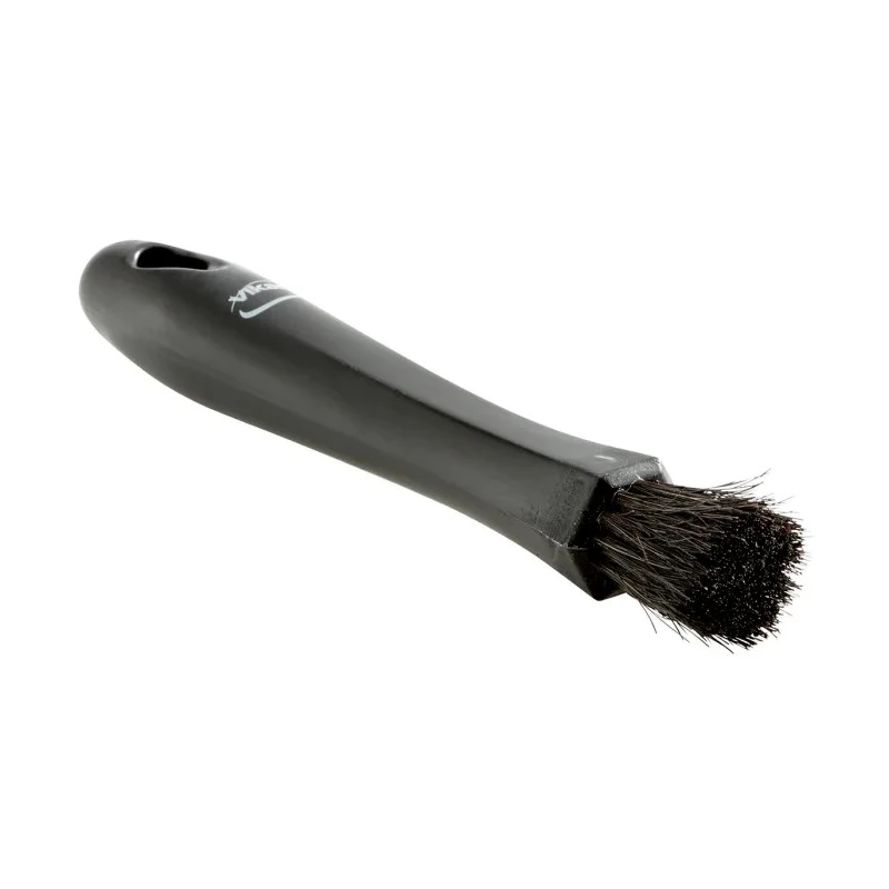 Vikan Black Scrubbing Brush 24 mm Bristle Length Hair Bristle Material 631559