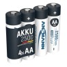 Ansmann Ansmann MaxE AA Nickel Metal Hydride Rechargeable Battery 1.2 V 2.5 Ah Pack of 4 5035442