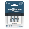 Ansmann Ansmann MaxE AA Nickel Metal Hydride Rechargeable Battery 1.2 V 2.5 Ah Pack of 4 5035442