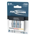 Ansmann Ansmann MaxE AA Nickel Metal Hydride Rechargeable Battery 1.2 V 2.5 Ah Pack of 4 5035442