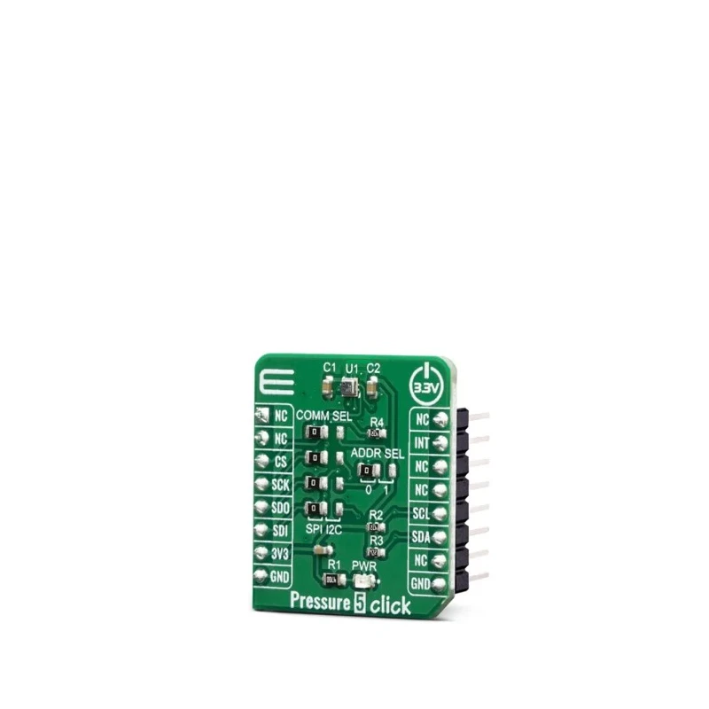 MikroElektronika Pressure 5 Click Sensor for BMP388 Battery-Powered Portable Applications MIKROE-3566
