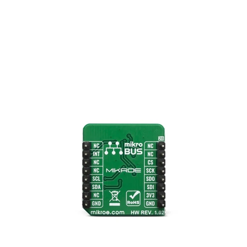 MikroElektronika Pressure 5 Click Sensor for BMP388 Battery-Powered Portable Applications MIKROE-3566