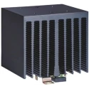 Crydom Relay Heatsink DIN Rail Mount 1470 cm² Surface Area Black Anodised HS122DR