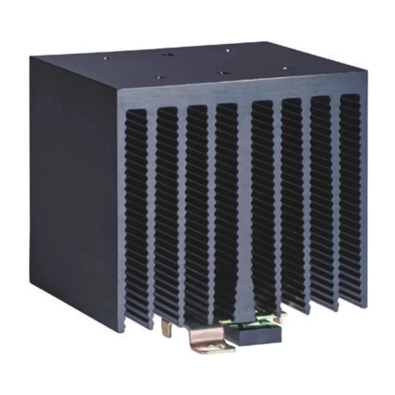 Crydom Relay Heatsink DIN Rail Mount 1470 cm² Surface Area Black Anodised HS122DR